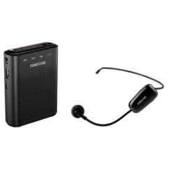 FONESTAR AMPLIFICADOR DE VOZ PORTÁTIL MICRO -UHF, USB, MICROSD, MP3