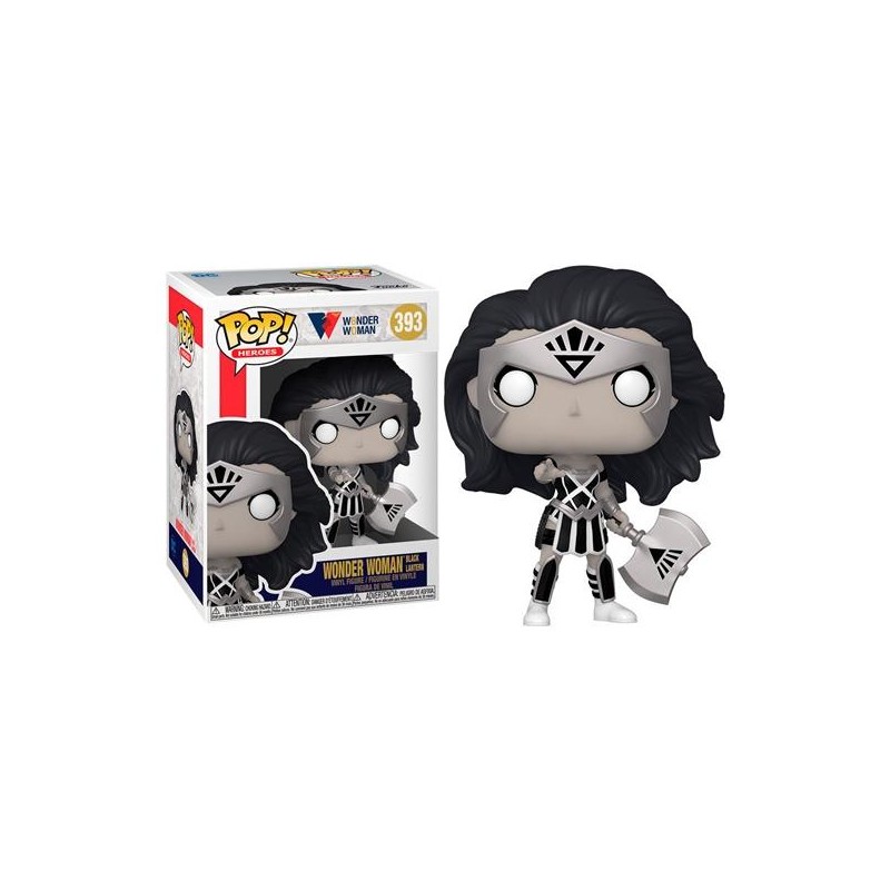 FUNKO HEROES WONDER WOMAN 80TH BLACK LANTERN Nº 393 -CAJA ORIGINAL-