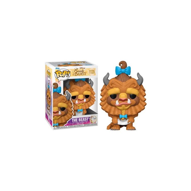 FUNKO POP DISNEY LA BELLA Y LA BESTIA BESTIA CON RIZOS Nº 1135 -CAJA ORIGINAL-