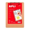 APLI CLIPBOARD MADERA A4 MARRÓN