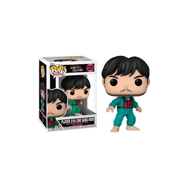 FUNKO POP SERIES TV EL JUEGO DEL CALAMAR JUGADOR 218: SANG-WOO Nº 1225 -CAJA ORIGINAL-