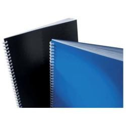 GBC TAPAS ENCUADERNACIÓN POLYCLEARVIEW A4 PP 800 MICRAS NEGRO MATE PACK 50 UD