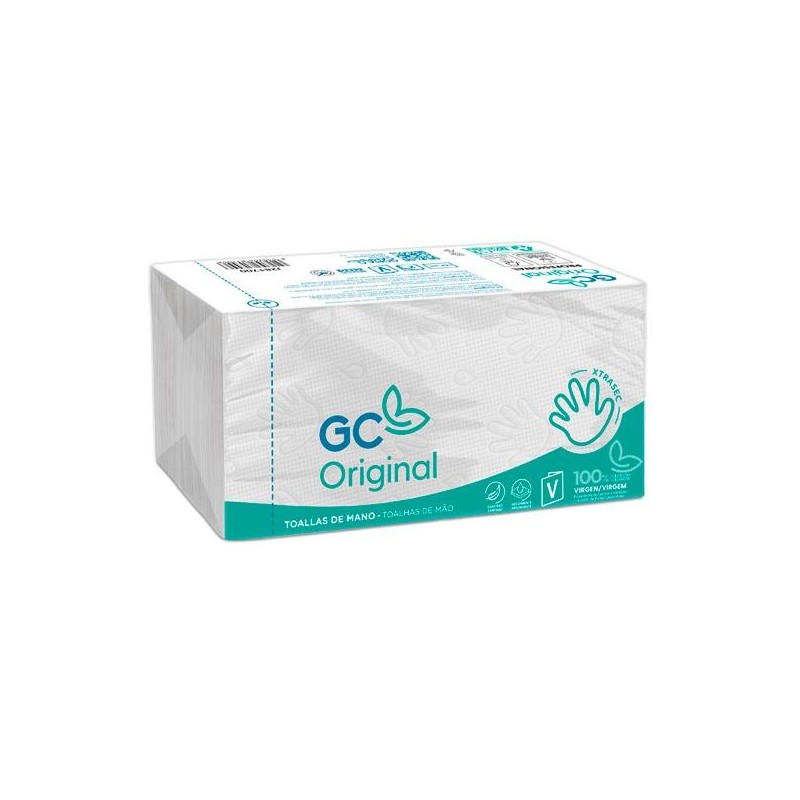 GC TOALLAS MANO 2C XTRASEC PST 196UD C3920 PLEGADAS V BLANCO
