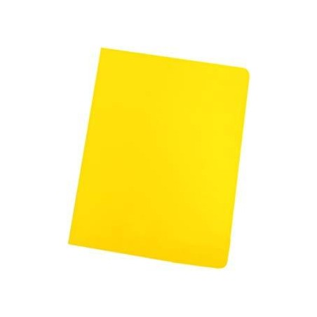 GIO SUBCARPETA SIMPLE CARTULINA AMARILLO INTENSO FOLIO 250GR -50U-