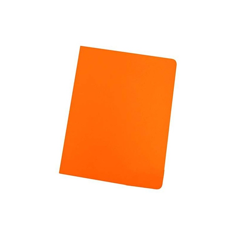 GIO SUBCARPETA SIMPLE CARTULINA NARANJA INTENSO FOLIO 250GR -50U-