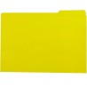 GIO SUBCARPETA CON PESTAÑA LATERAL DERECHA FOLIO CARTULINA 250GR AMARILLO INTENSO -50U-
