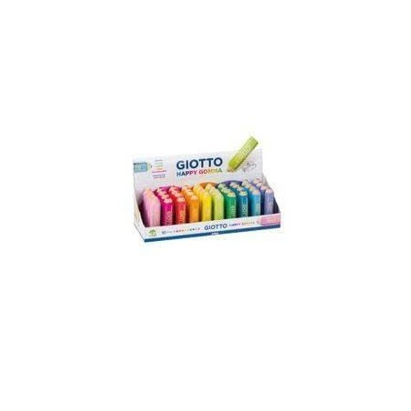 GIOTTO HAPPY GOMMA GOMA DE BORRAR LAPIZ DISPLAY -40U-