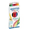 GIOTO LÁPICES DE COLORES COLORS 3.0 SURTIDOS ESTUCHE 24 UD