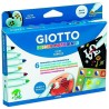 GIOTTO ROTULADORES DECOR MATERIALES CUALQUIER SUPERFICIE C/SURTIDOS ESTUCHE 6 UD
