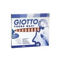 GIOTTO ROTULADORES TURBO MAXI AZUL ULTRAMAR ESTUCHE 12 UD