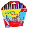 GIOTTO ROTULADORES BE-BÉ SÚPER COLORES SURTIDOS ESTUCHE 12 UD