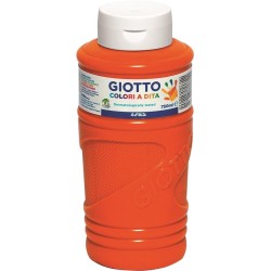 GIOTTO PINTURA DE DEDOS DE 750 ML COLOR NARANJA