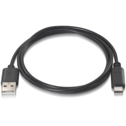 AISENS CABLE USB 2.0 3A TIPO USB-C/M - A/M NEGRO 0,5M