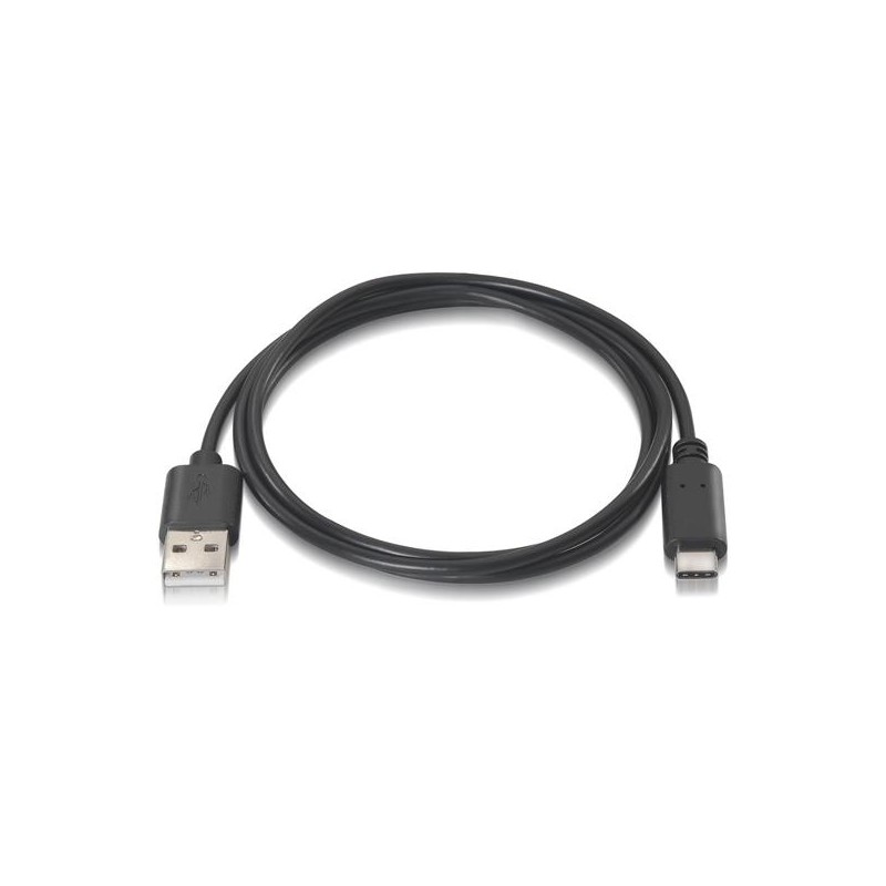 AISENS CABLE USB 2.0 3A TIPO USB-C/M - A/M NEGRO 0,5M