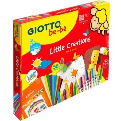 GIOTTO SET PEQUEÑAS CREACIONES BE-BÉ COLORES SURTIDOS