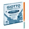 GIOTTO ROTULADORES TURBO COLOR NARANJA ESTUCHE 12 UD