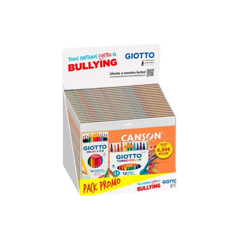 GIOTTO PACK PROMO DIBUJO EXPOSITOR 20 UD