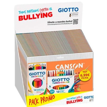 GIOTTO PACK PROMO DIBUJO EXPOSITOR 20 UD
