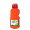 GIOTTO TÉMPERA FLUO NARANJA BOTELLA 250 ML