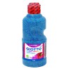 GIOTTO TÉMPERA GLITTER AZUL BOTELLA 250 ML