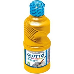 GIOTTO TÉMPERA ACRÍLICA ORO BOTELLA 250ML