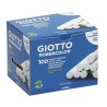 GIOTTO TIZAS ROBERCOLOR ANTIPOLVO BLANCO CAJA 100 UD