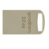 GOODRAM PENDRIVE METAL USB FLASH DRIVE 32GB C/RANURA PARA COLGAR Y LLAVERO USB 3.2 PLATA