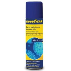GOODYEAR SPRAY LIMPIADOR HIGIENIZANTE DE SUPERFICIES ALCOHOLICO 500ML
