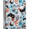 GRAFOPLÁS CUADERNO PL3 80H CUARTO 90GR 4X4MM 5 BANDAS COLOR TAPA PP BITS&BOBS 23 PLAY