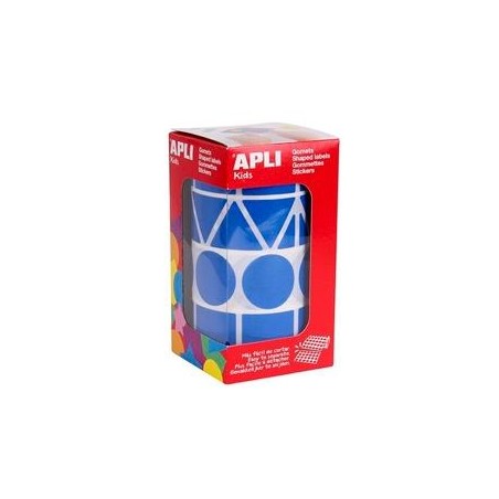 APLI GOMETS FIGURAS SURTIDAS ROLLO AZUL XL