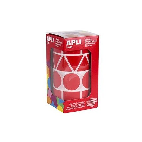APLI GOMETS FIGURAS SURTIDAS ROLLO ROJO XL