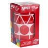 APLI GOMETS FIGURAS SURTIDAS ROLLO ROJO XL