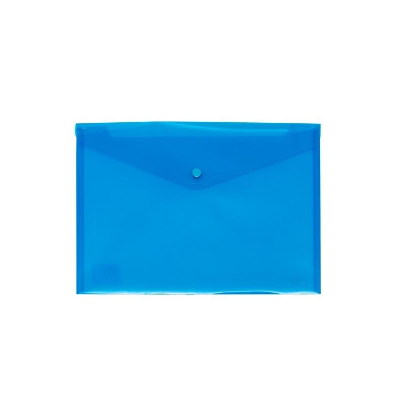GRAFOPLÁS SOBRE BROCHE ECOPLÁS FOLIO POLIPROPILENO TRANSLÚCIDO AZUL