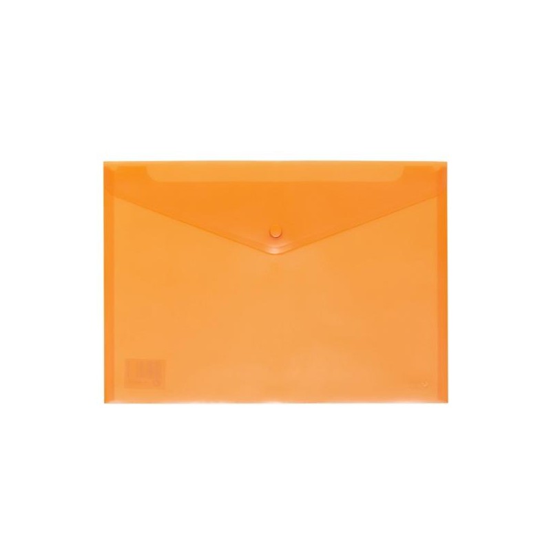 GRAFOPLÁS SOBRE BROCHE ECOPLÁS FOLIO POLIPROPILENO TRANSLÚCIDO NARANJA