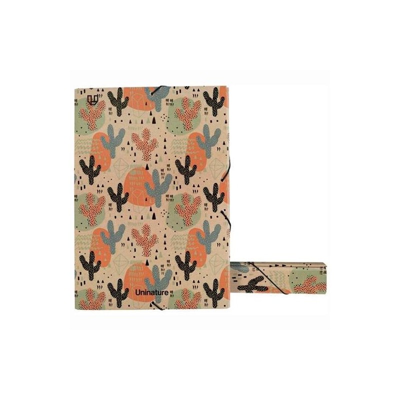 GRAFOPLÁS CAJA DE PROYECTOS 5CM FORRADA UNINATURE CACTUS