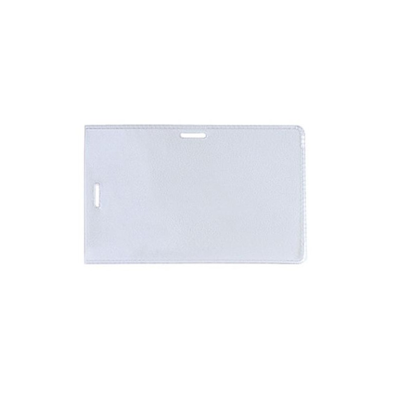 GRAFOPLÁS PORTADISTINTIVOS PVC FLEXIBLE TRANSPARENTE PACK -50U-