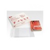 APLI FORRO DE LIBROS CON SOLAPA AJUSTABLE 290MM PVC 130 MICRAS CAJA 100 UD