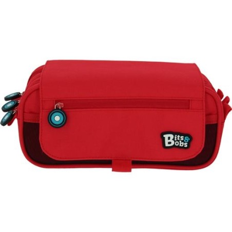 GRAFOPLÁS PORTATODO TRIPLE C/SOLAPA BITS&BOBS ROJO
