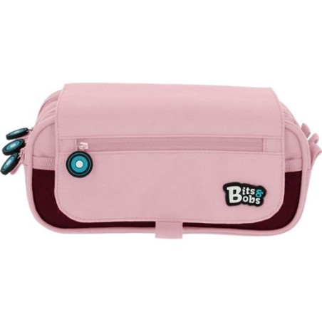 GRAFOPLÁS PORTATODO TRIPLE C/SOLAPA BITS&BOBS ROSA SOFT