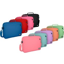 GRAFOPLÁS BANDOLERA BITS&BOBS 38X28X6CM CREMALLERA TIRA AJUSTABLE Y ASA AZUL