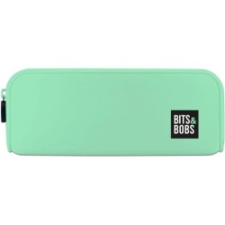 GRAFOPLÁS PORTATODO DE SILICONA BITS&BOBS VERDE AGUA