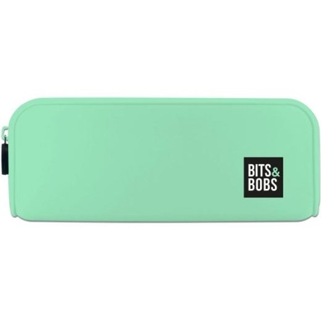 GRAFOPLÁS PORTATODO DE SILICONA BITS&BOBS VERDE AGUA