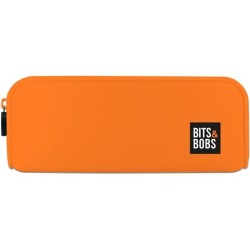 GRAFOPLÁS PORTATODO DE SILICONA BITS&BOBS NARANJA FLÚOR