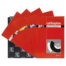 GRAFOPLAS PAPEL CARBÓN Y DE CALCAR CARBOPLAN 210X330MM PACK 10H AMARILLO