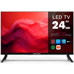 GRUNKEL TELEVISIÓN LED 24" SMART TV CON SISTEMA WEBOS