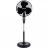 GRUNKEL VENTILADOR DE PIE 60W REGULABLE 3 VELOCIDADES C/TEMPORIZADOR NEGRO