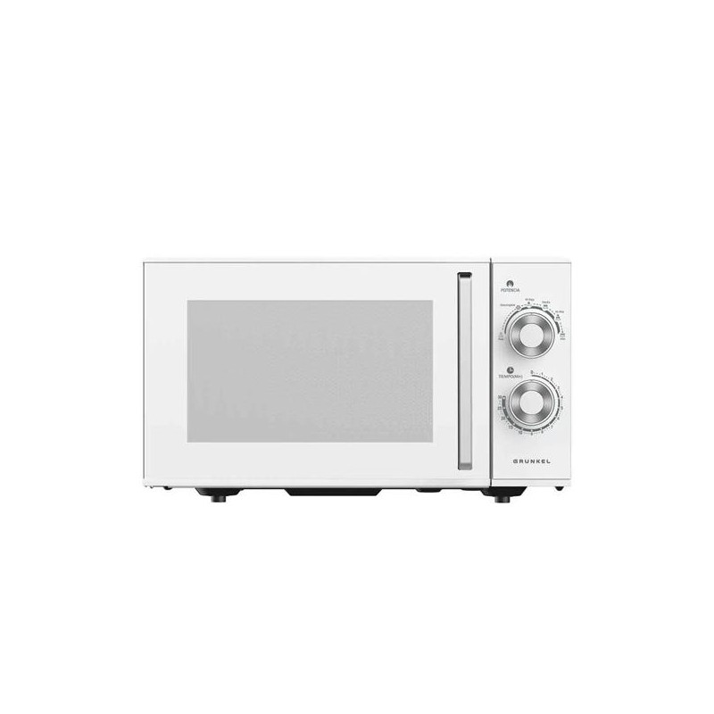 GRUNKEL MICROONDAS SIN GRILL 800W 25L BLANCO