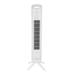 GRUNKEL VENTILADOR DE TORRE 45W 3 VELOCIDADES C/TEMPORIZADOR BLANCO