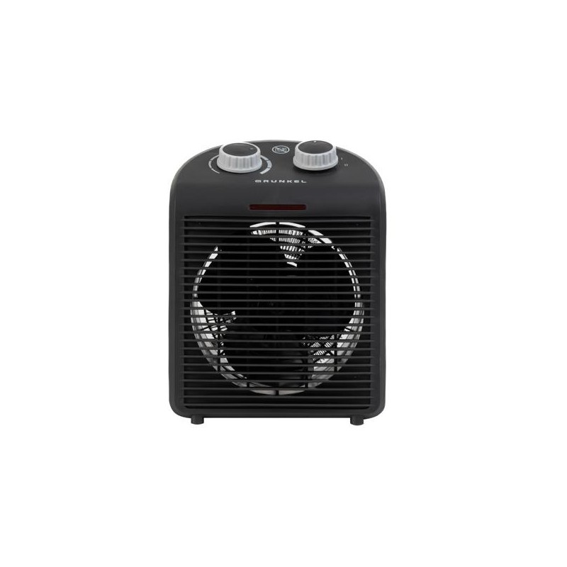 GRUNKEL CALEFACTOR CON 2 NIVELES POTENCIA NEGRO