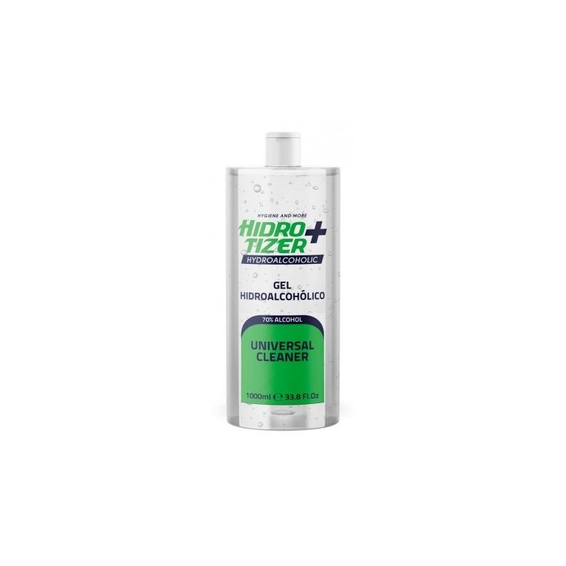 HIDROTIZER PLUS GEL HIDROALCOHÓLICO HIGIENIZANTE BOTELLA 1000ML